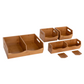 Organizador Apilable de Bambú (4PZ) - Seville Classics