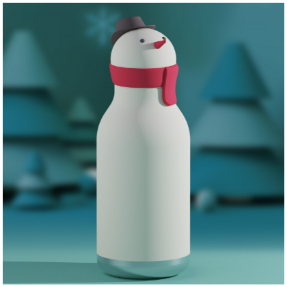 Termo Besties Muñeco de Nieve - ASOBU