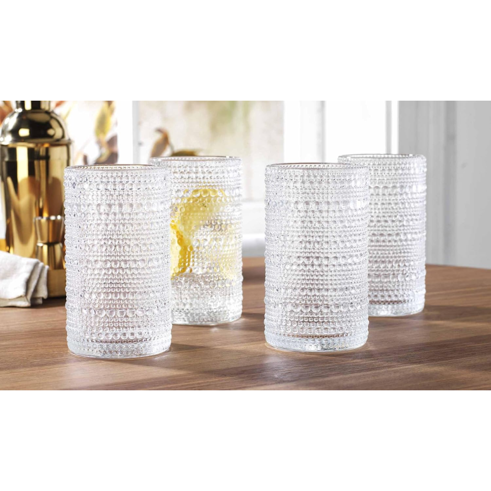 Vasos Transparentes 15,2 oz - Set de 4