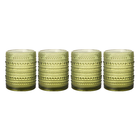 Vasos Verde 13,5 oz - Set de 4