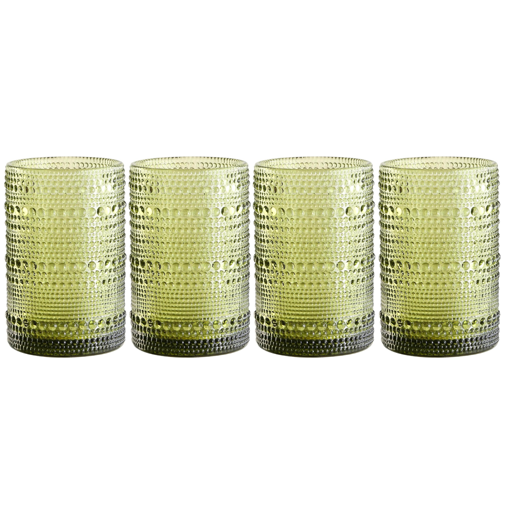 Vasos Verde 15,2 oz - Set de 4