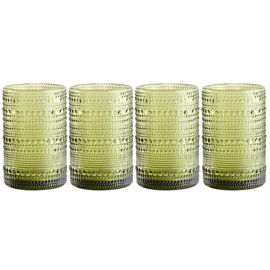 Vasos Verde 15,2 oz - Set de 4