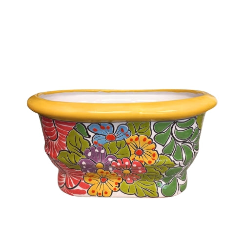 Maceta Pintada a Mano 19 cm - México