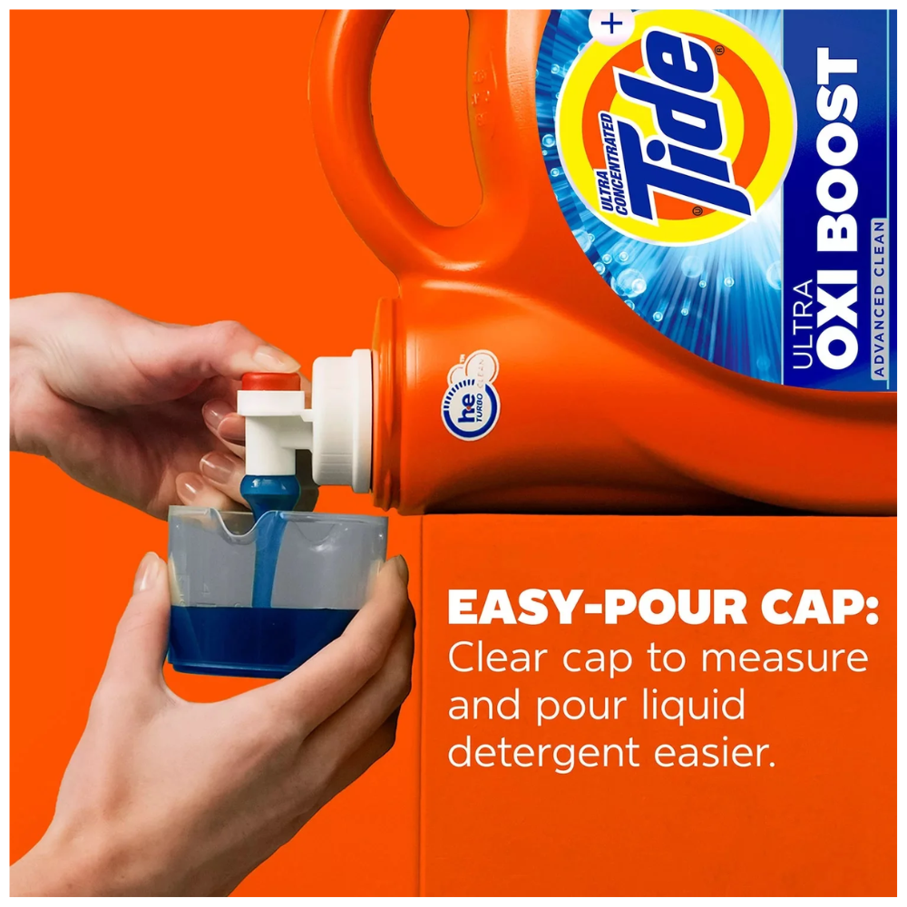 Detergente Líquido Tide Ultra Oxi - Boost Advanced Clean