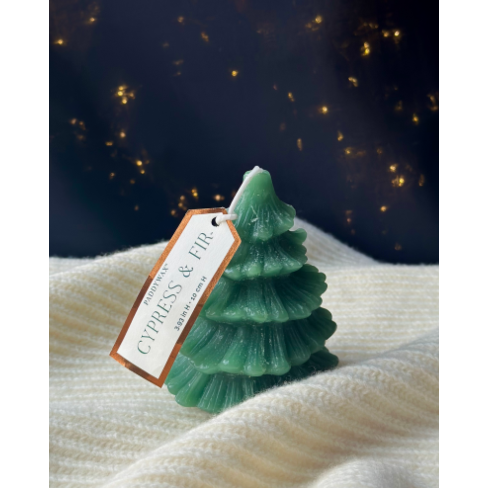 Vela Totem de Árbol Pequeño – Abeto y Ciprés