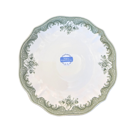 Plato de Servicio Flores Verdes – Portugal