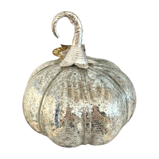 Calabaza Plateada con Luces – India