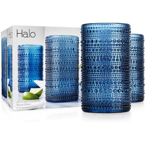 Juego de Vasos Azul set 4 - Halo