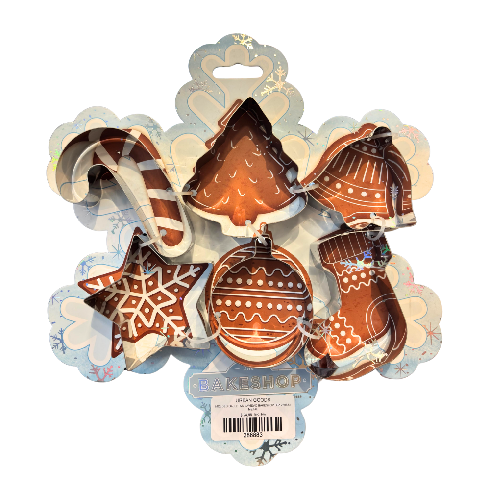 Set de Moldes para Galletas Navideñas – Bakeshop