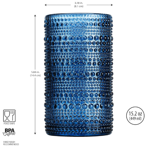Juego de Vasos Azul set 4 - Halo
