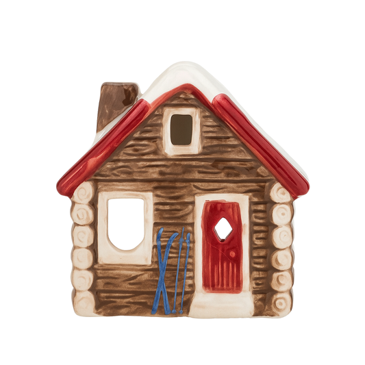 Porta Incienso y Velas Chalet Alpino