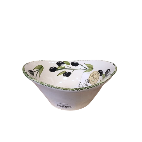 Bowl Hondo Aceitunas Negras - La Tavola