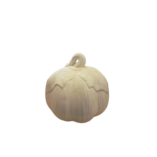 Calabaza Decorativa Blanca de Cerámica – Portugal
