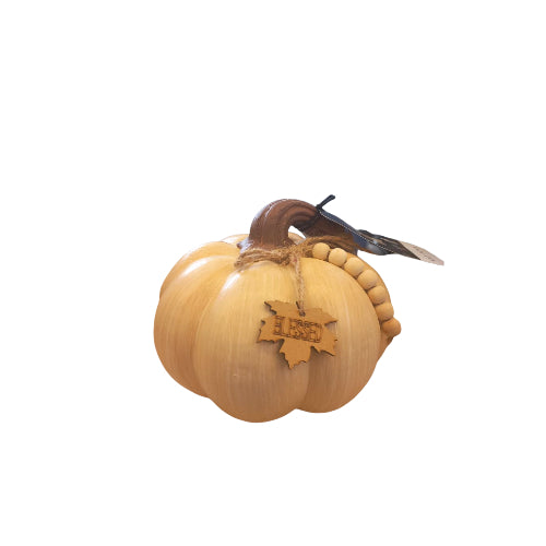 Calabaza Decorativa Beige de Madera – Rae Dunn