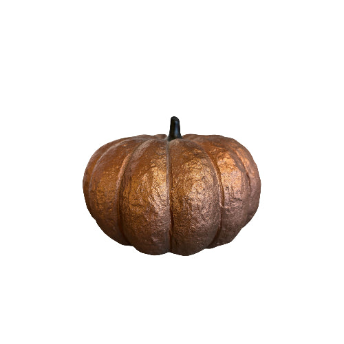 Calabaza Grande de Cerámica Color Café Oscuro