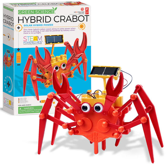 Robot Cangrejo con panel solar