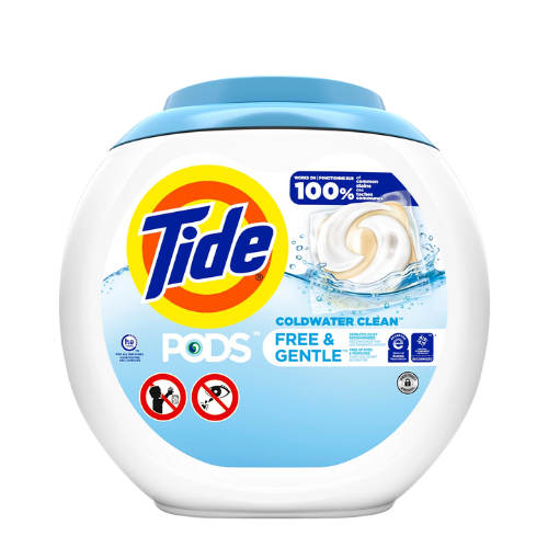 Detergente Tide Pods - Free & Gentle