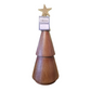 Árbol Llano con Estrella M – Madera India
