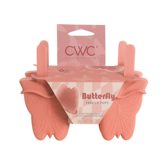 Molde para Helados Mariposa Rosa – Set de 6