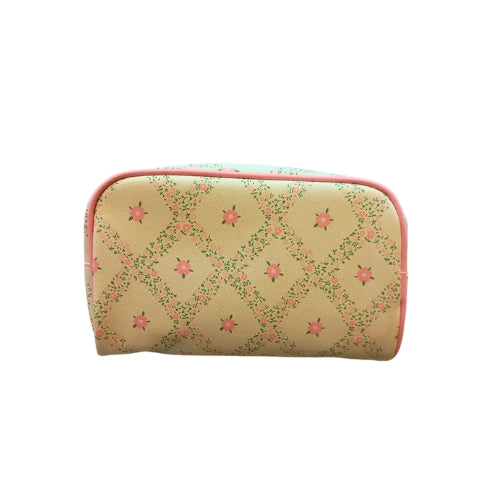Neceser de Viaje con Flores Rosadas