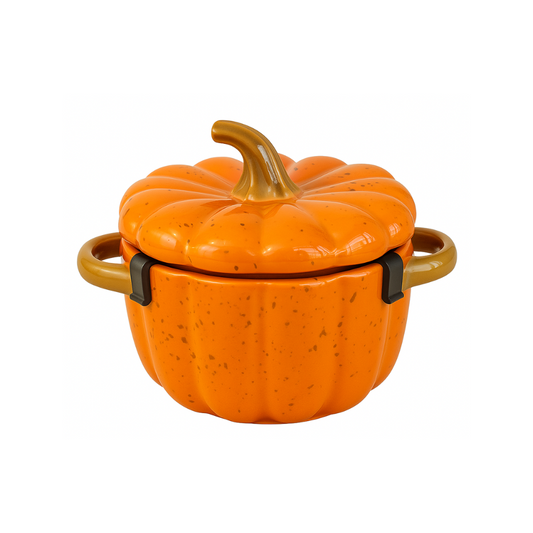 Contenedor de Calabaza Naranja Baja