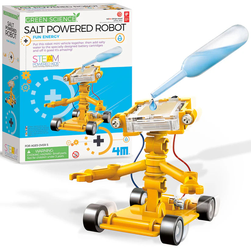 Robot Energizado con Sal