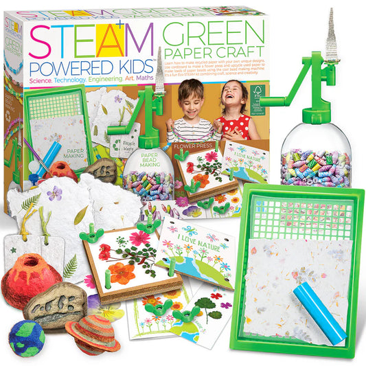 Manualidades con Papel Reciclado STEAM