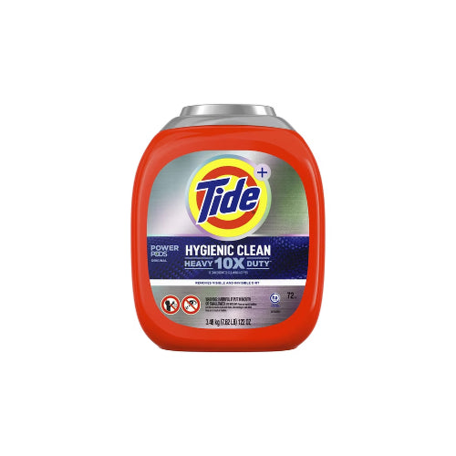 Detergente Tide PODS Heavy Duty Hygienic Clean – 72 Cápsulas