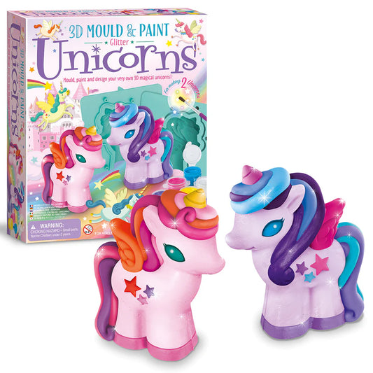 Unicornios 3D Mould and Paint