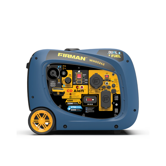 WH03242 - Generador Inversor a Combustible Dual Firman 4000W