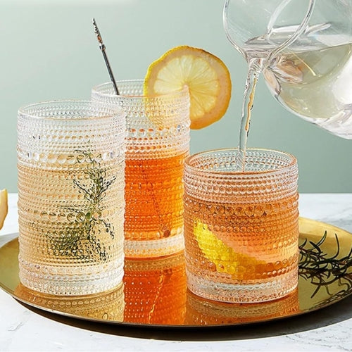 Vasos Transparentes Halos 15.02 y 13.5 oz - Juego de 8